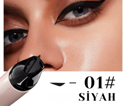 Çift Başlı Özel Markalı Eyeliner Kanat Damga Kalemi
